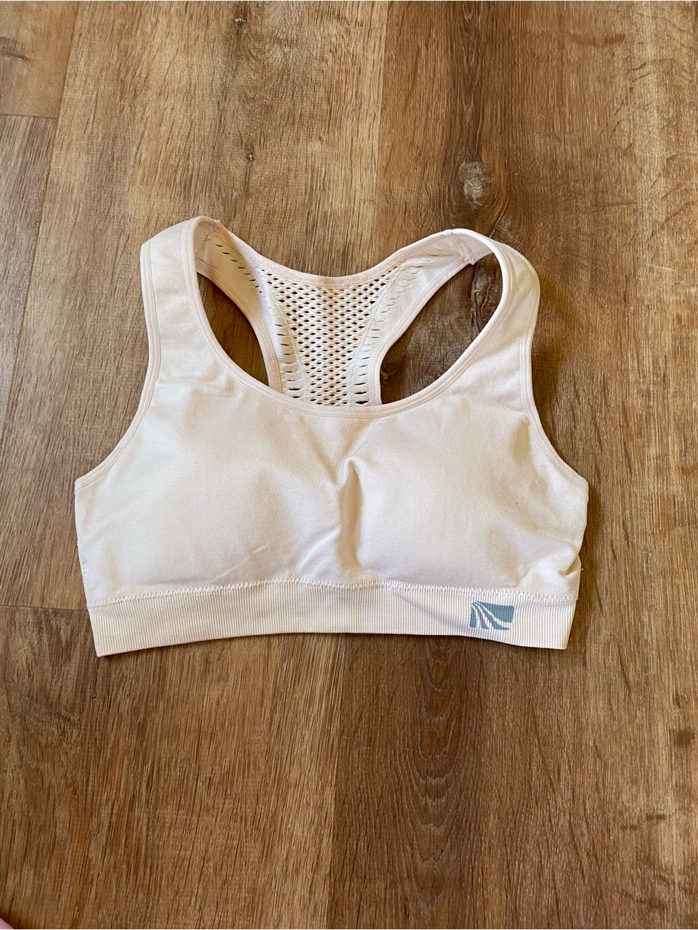 Girls baby pink sports bra